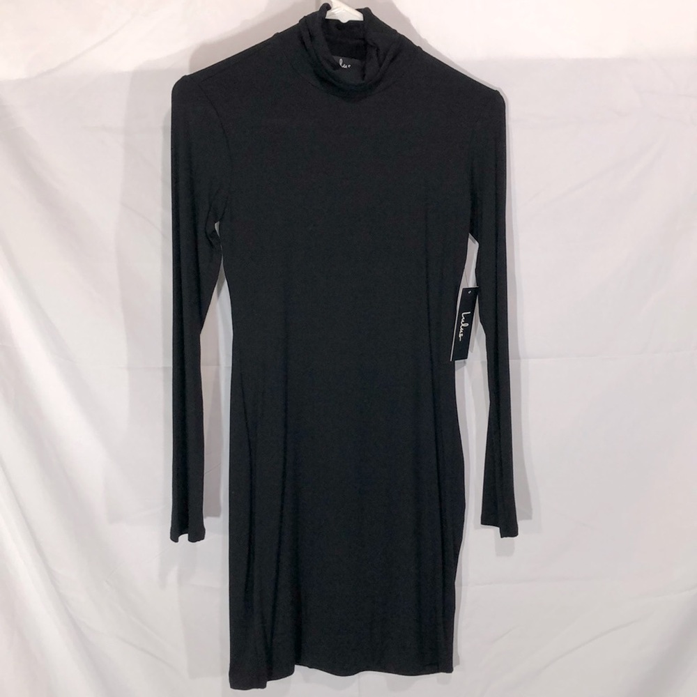 Lulu’s Black Long Sleeve Dress